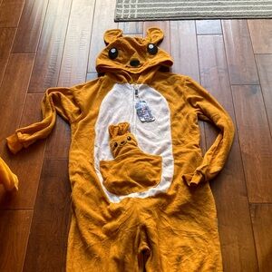 Kangaroo Funziez! Unisex Adult Animal Onesie One-Piece Pajamas Cosplay Costume